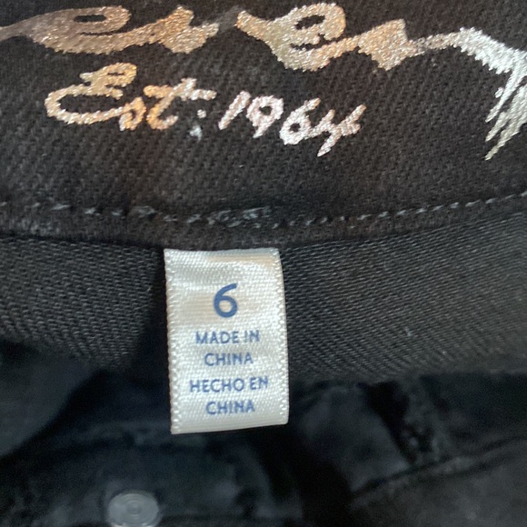 Seven7 High Rise Tummy Less & Control Lightweight Black Women Jean Leggings Sz 6 - Picture 11 of 15